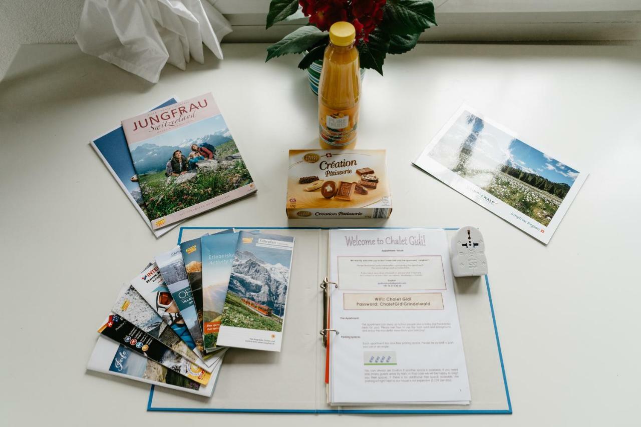Wetterhorn, Eiger, Jungfrau, Amazing! Apartamento Grindelwald Exterior foto
